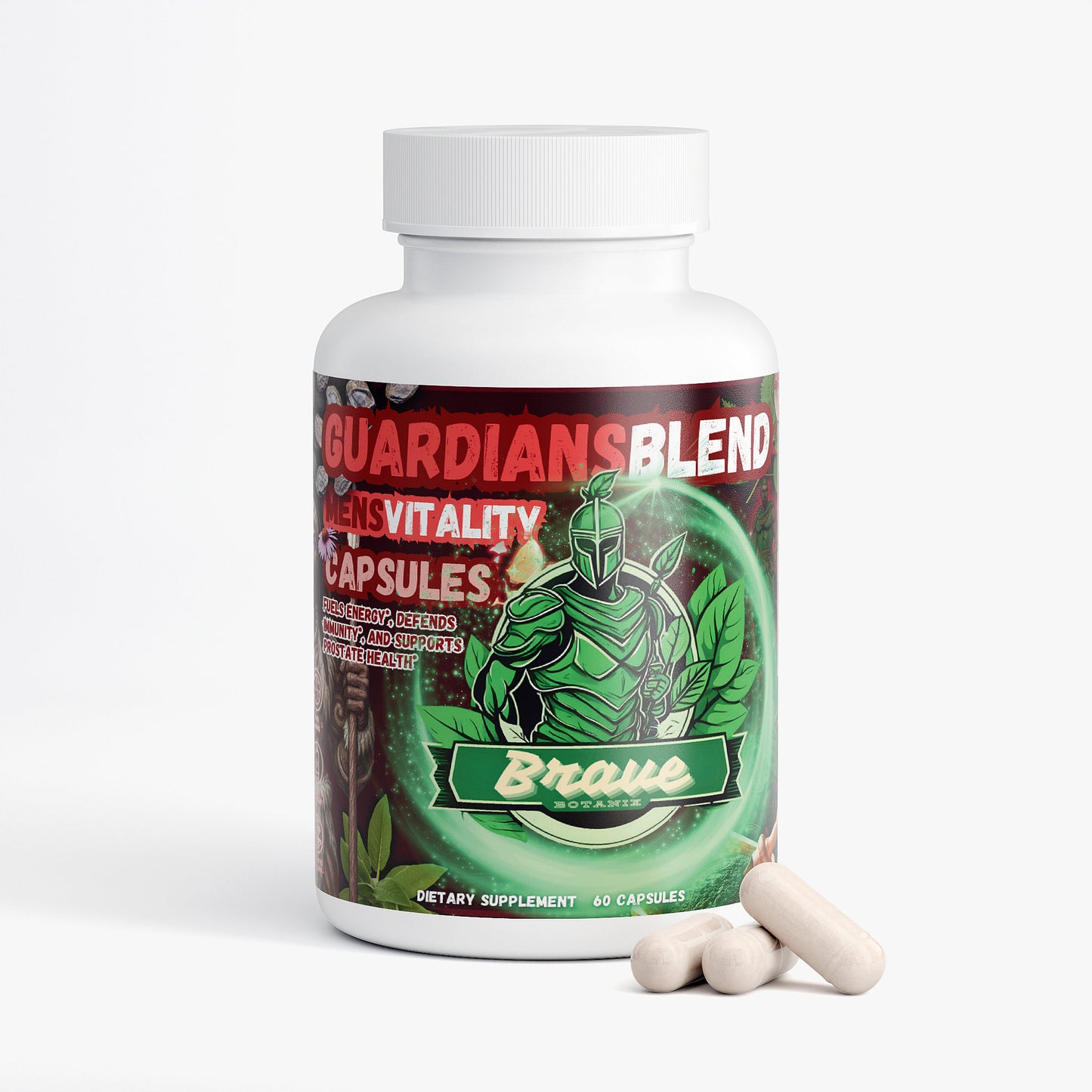 Guardian’s Blend: Men’s Vitality Capsules
