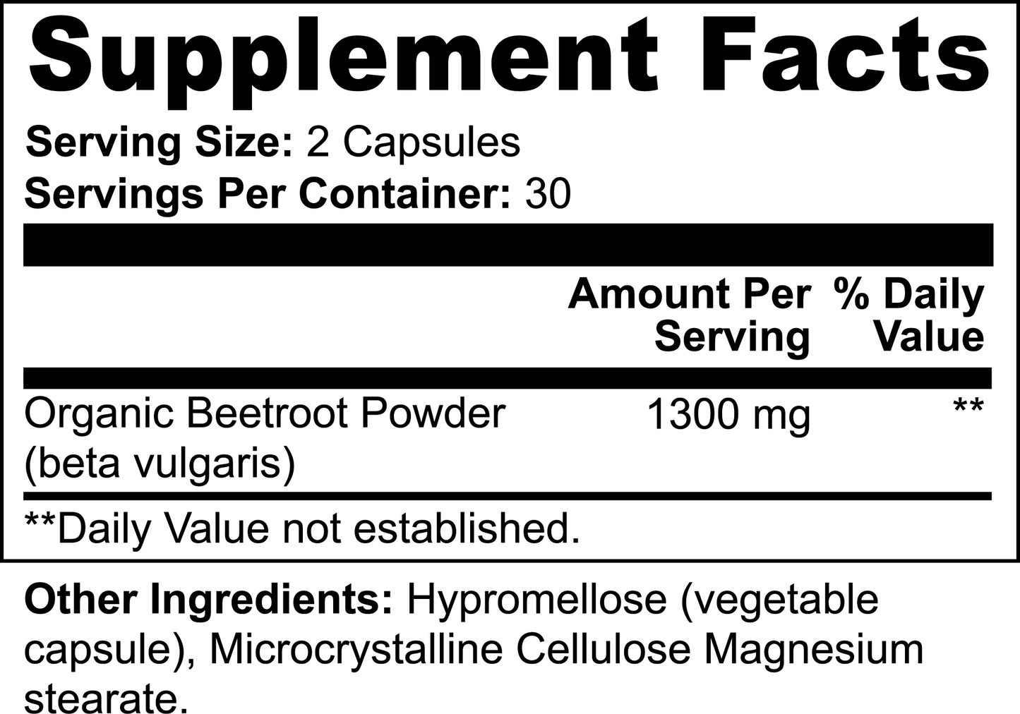 Elite Beet Capsules