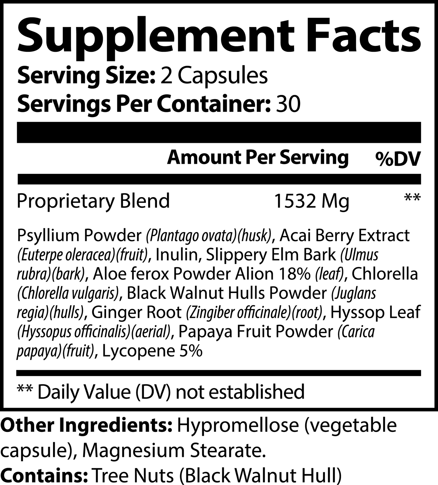 Defense Detox Capsules