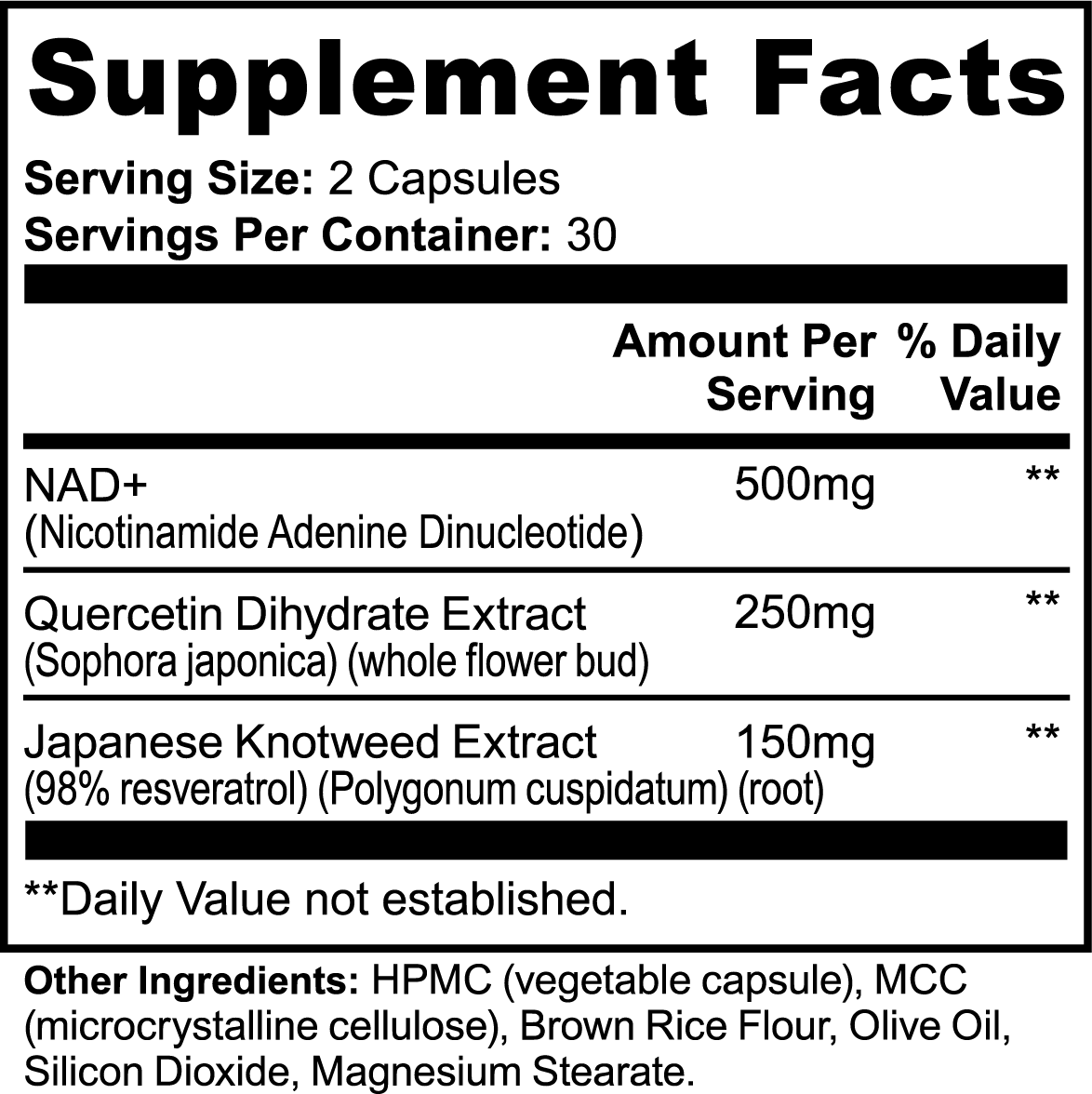 CellVantage NAD+ Capsules