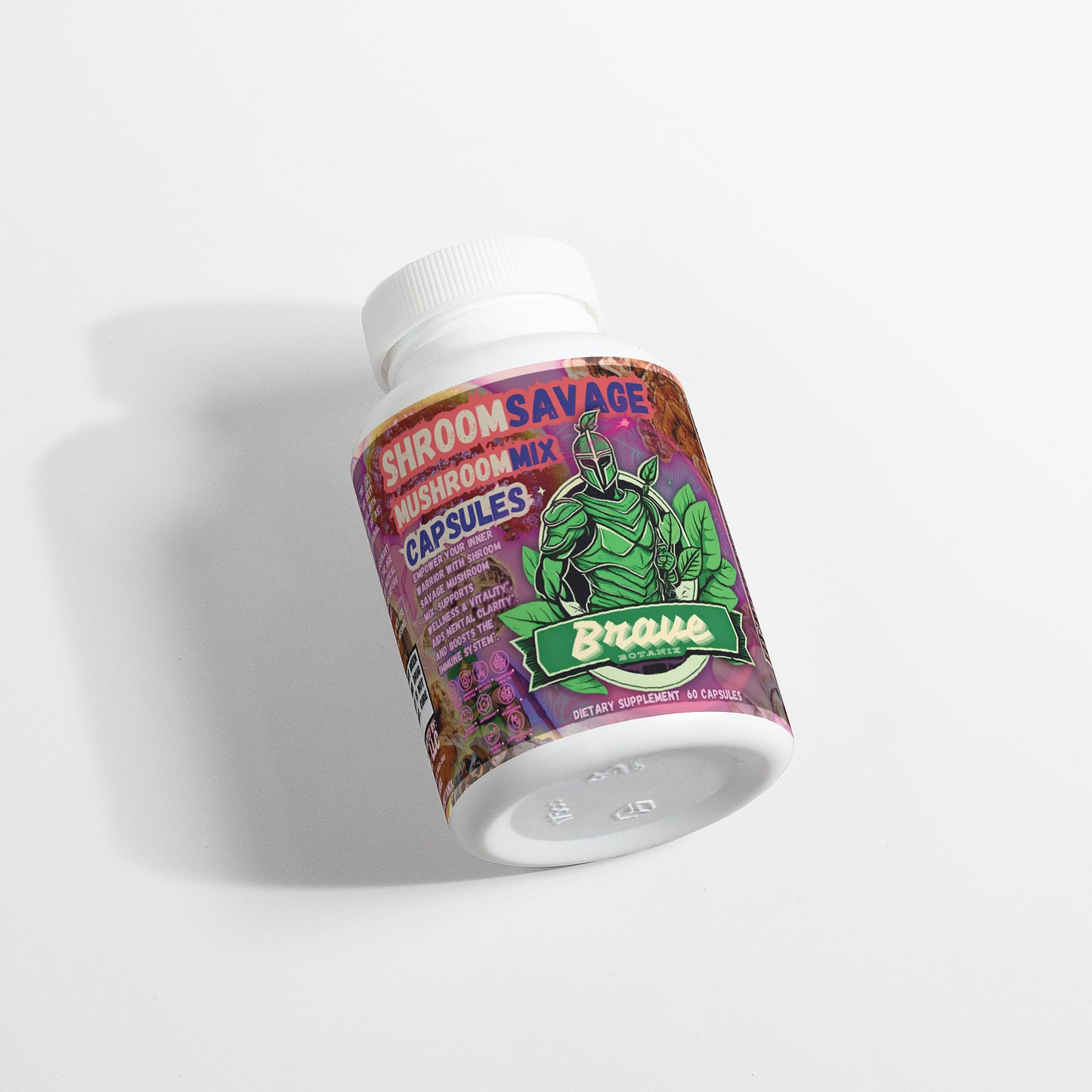 Cápsulas de mezcla de hongos Shroom Savage