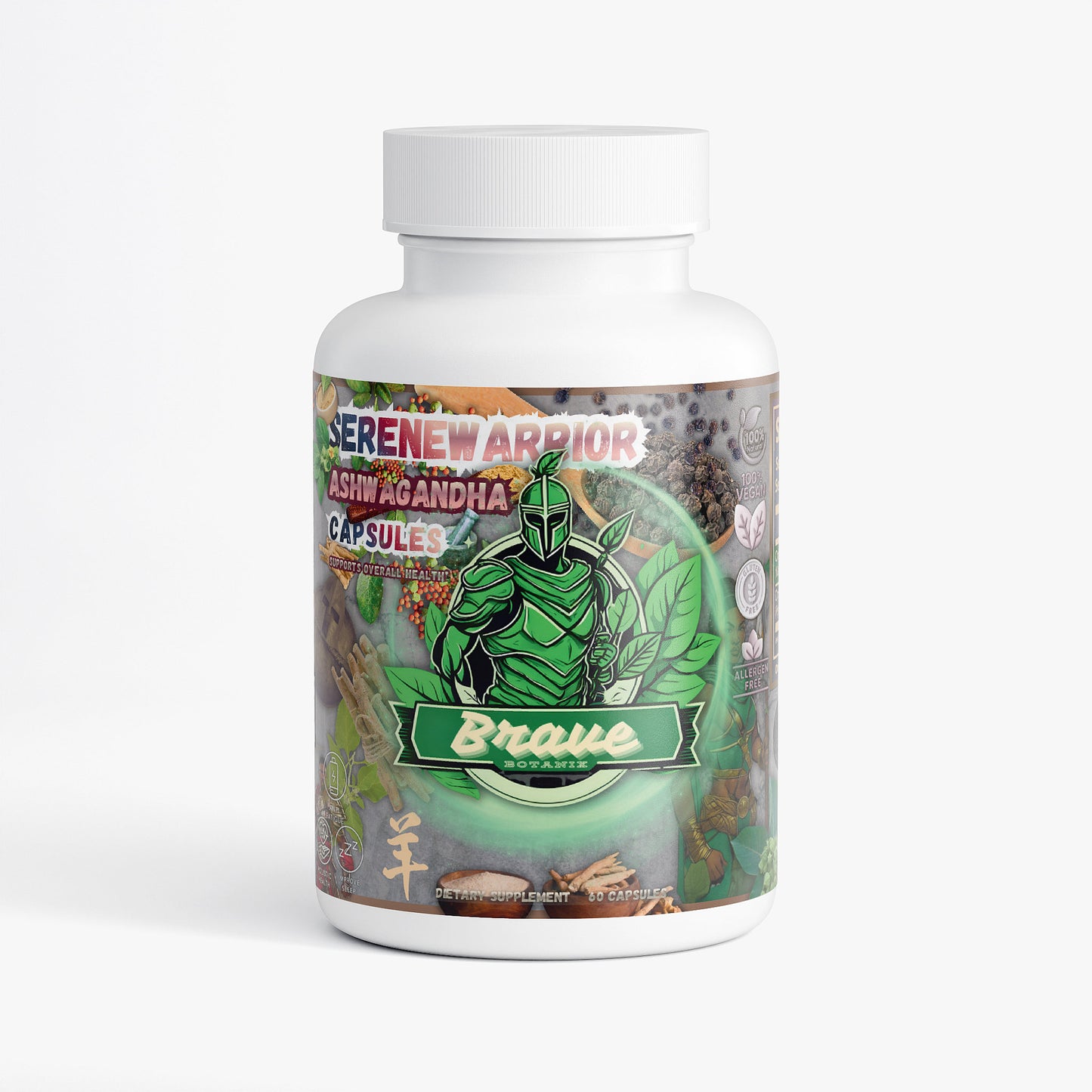 SereneWarrior Ashwagandha Capsules