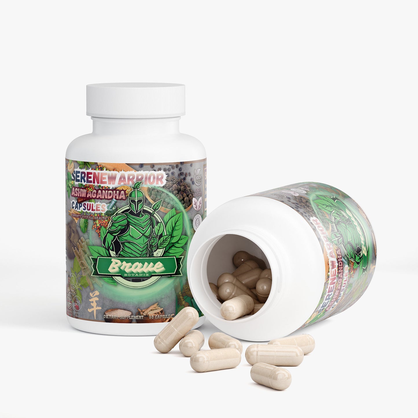 SereneWarrior Ashwagandha Capsules