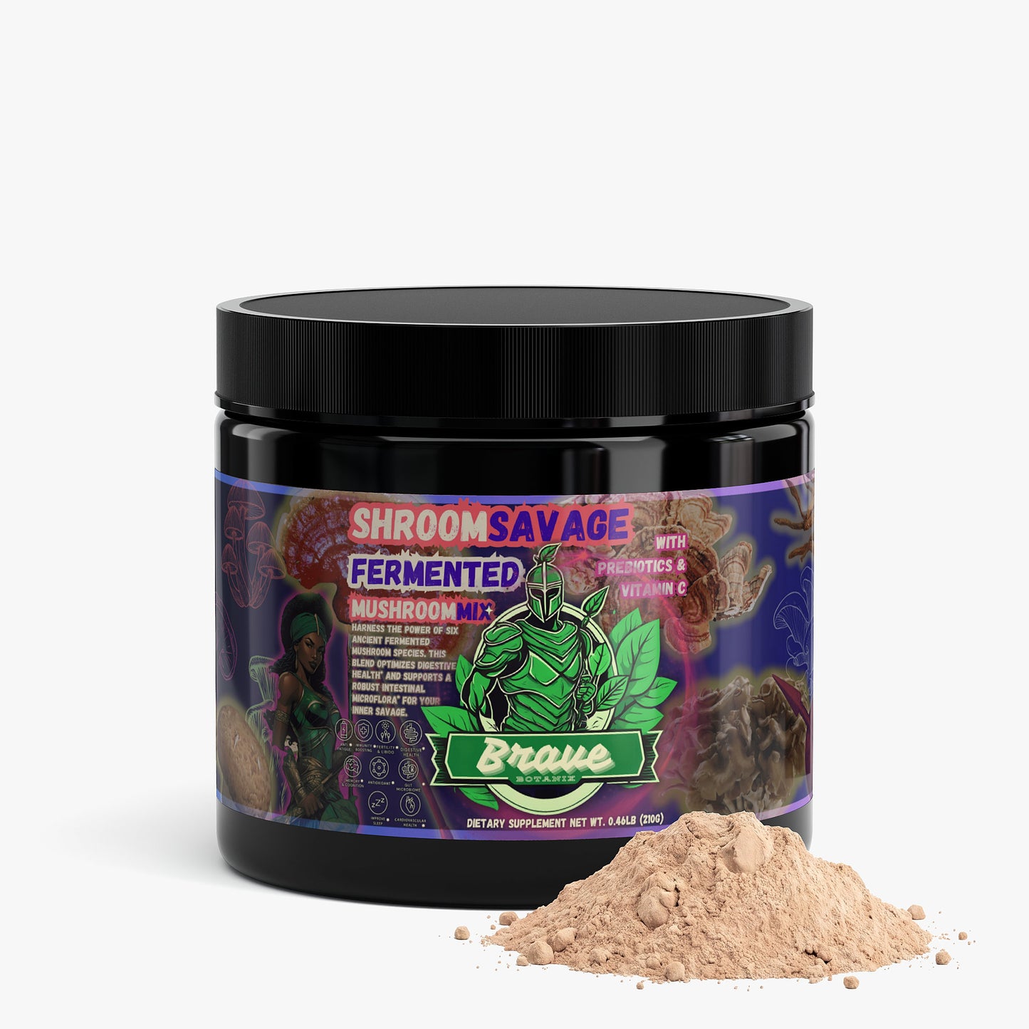 Shroom Savage Fermented Mushroom Mix