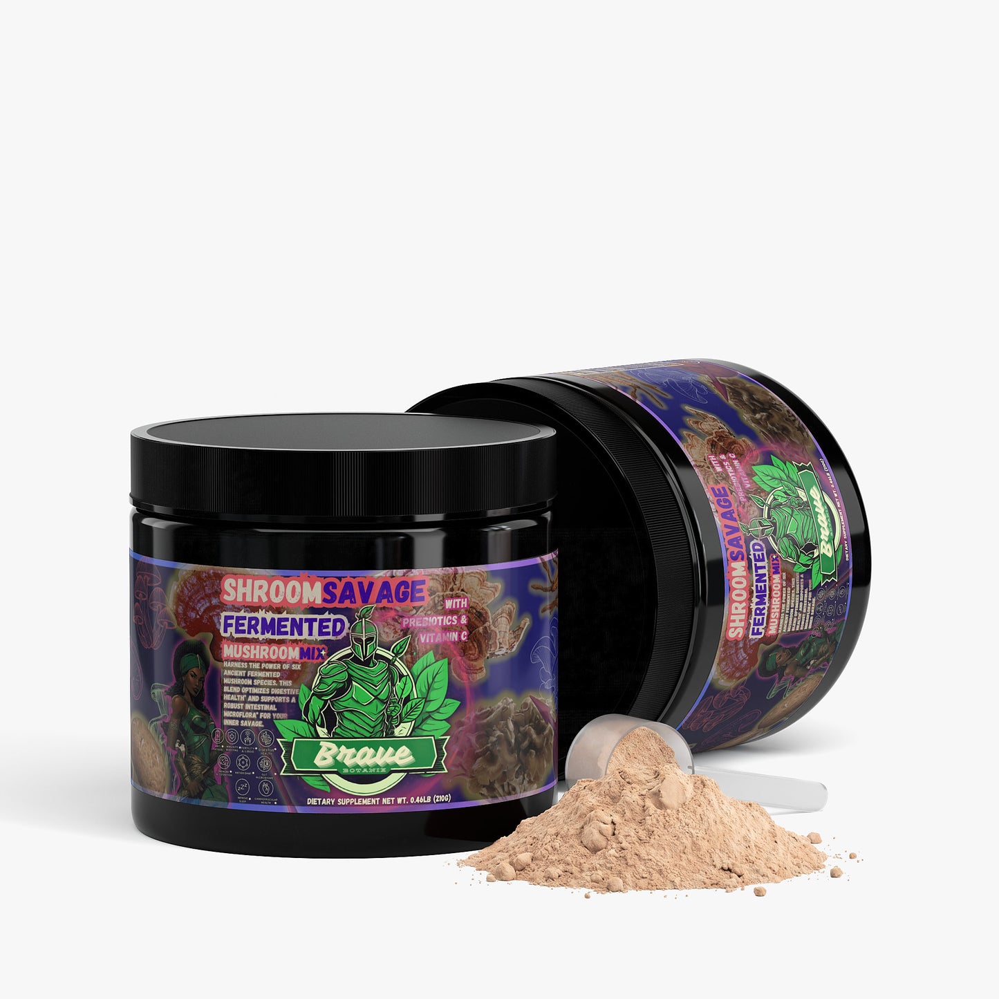 Shroom Savage Fermented Mushroom Mix