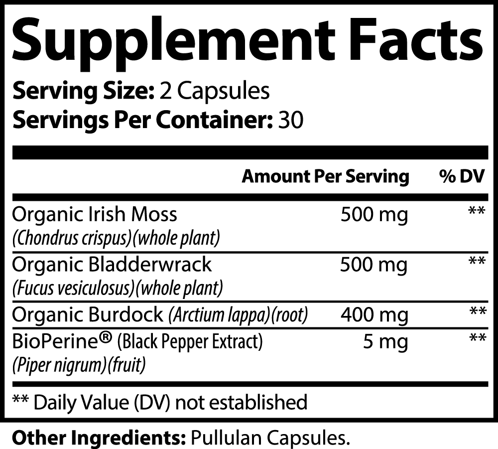 Aqua Armor Sea Moss Capsules