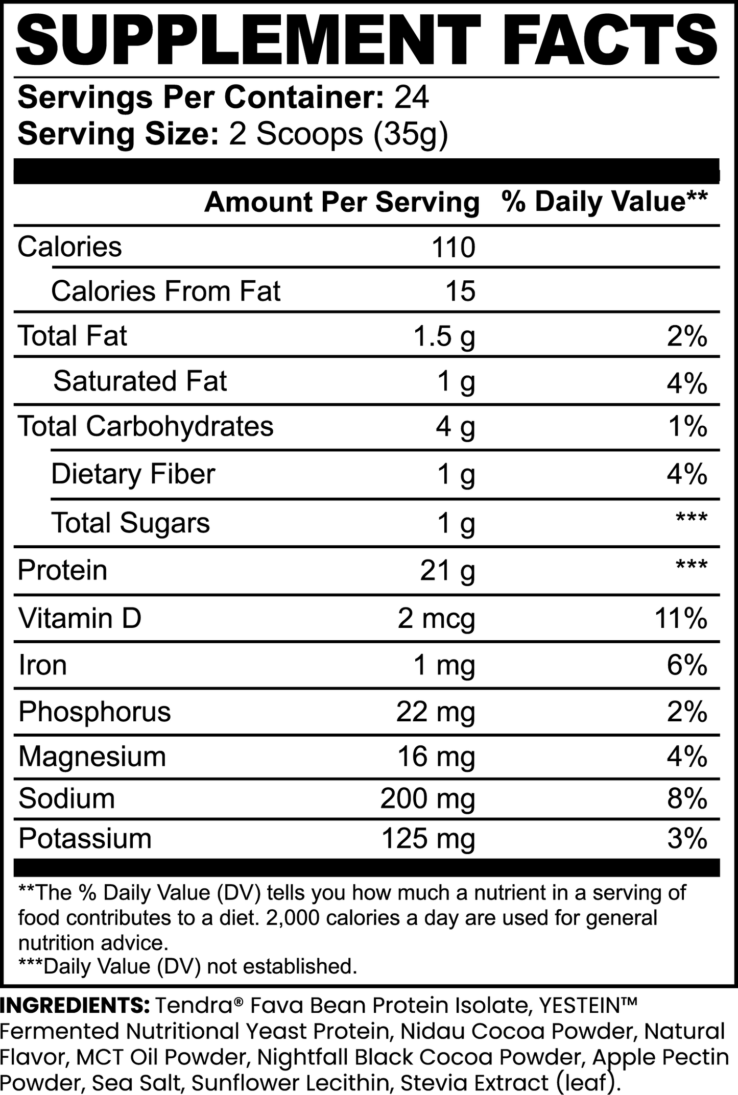 Plant Power Protein (Chocolate)