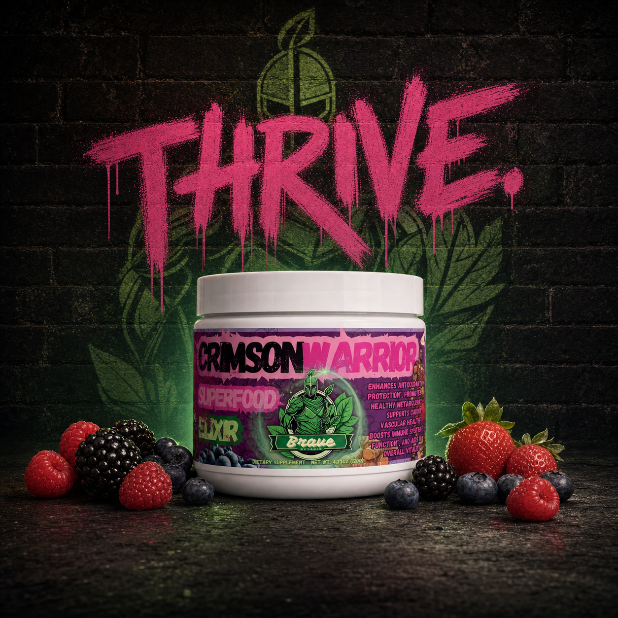 Best Botanix Bundle Chocolate — Crimson Warrior Elixir tub, THRIVE