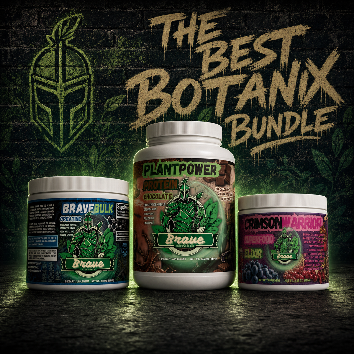Best Botanix Bundle Chocolate — 3-tub hero graffiti wall
