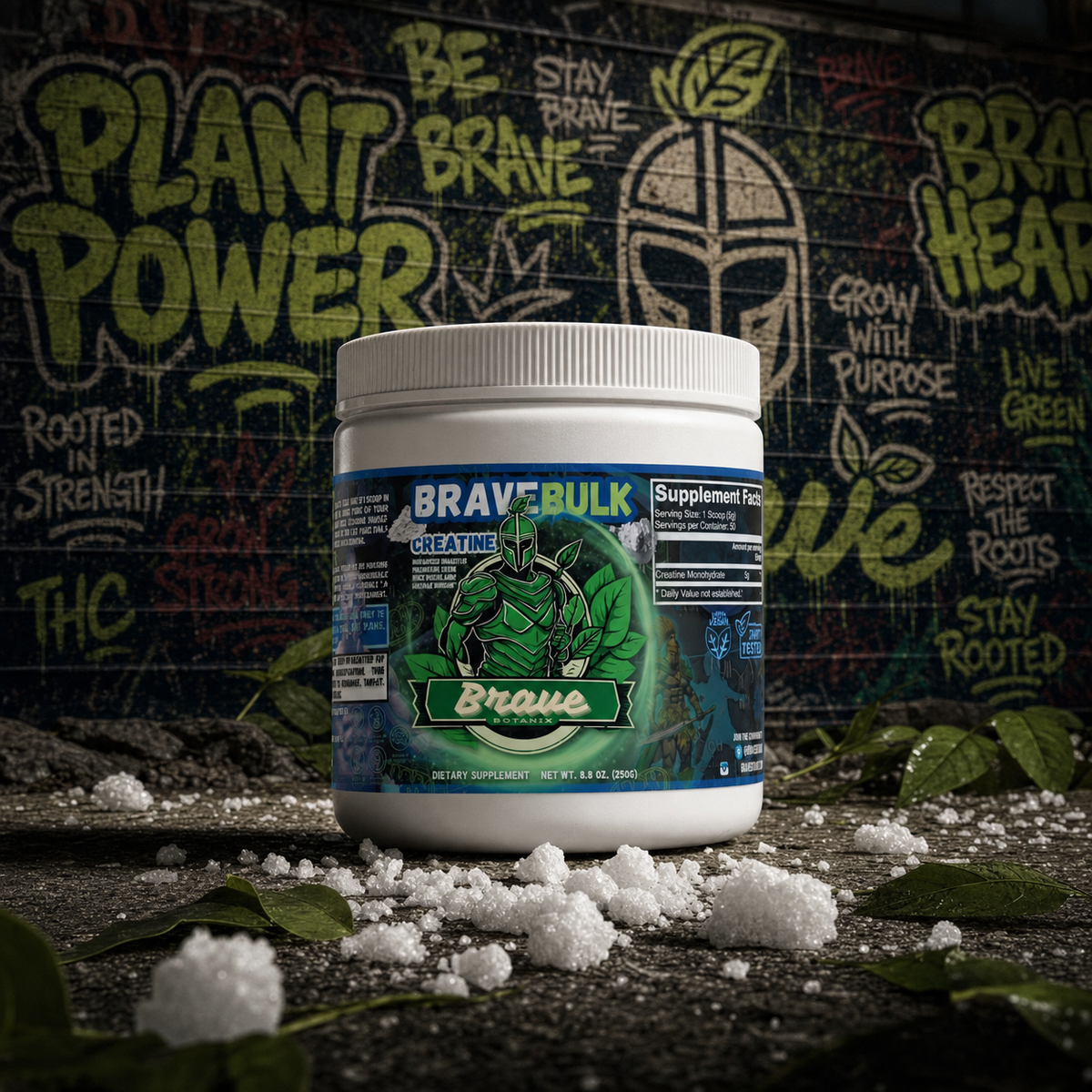 Brave Bulk Creatine FORTIFY (Chocolate bundle) — graffiti hero