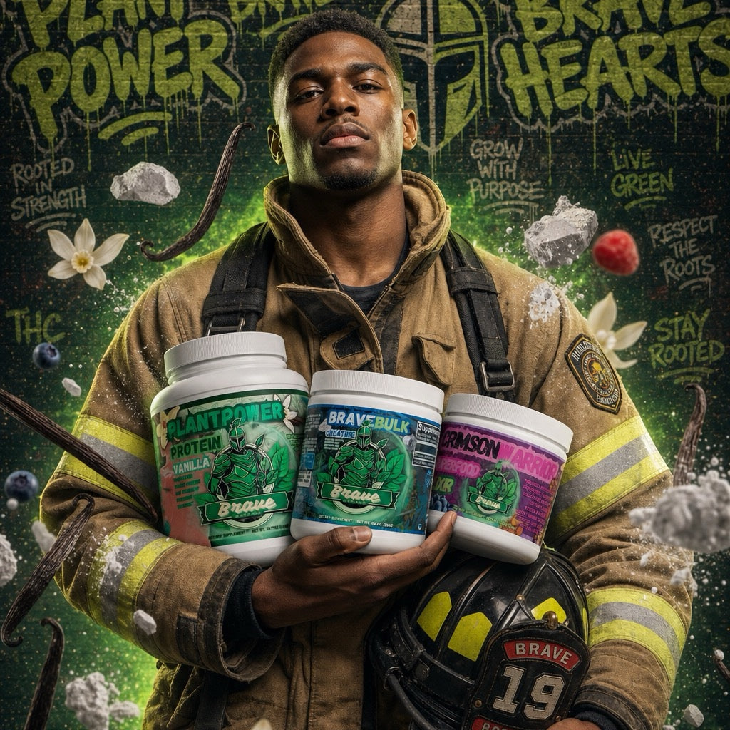 Brave Botanix Vanilla Power Pack — firefighter hero