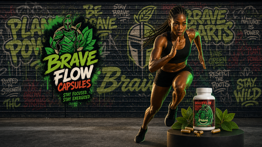 Brave Flow Capsules graffiti mural lifestyle photo