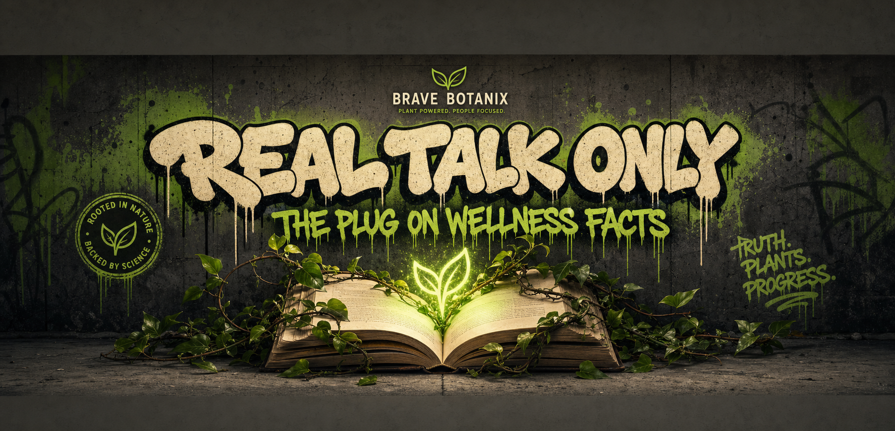 Brave Botanix blog page header banner NYC AAVE