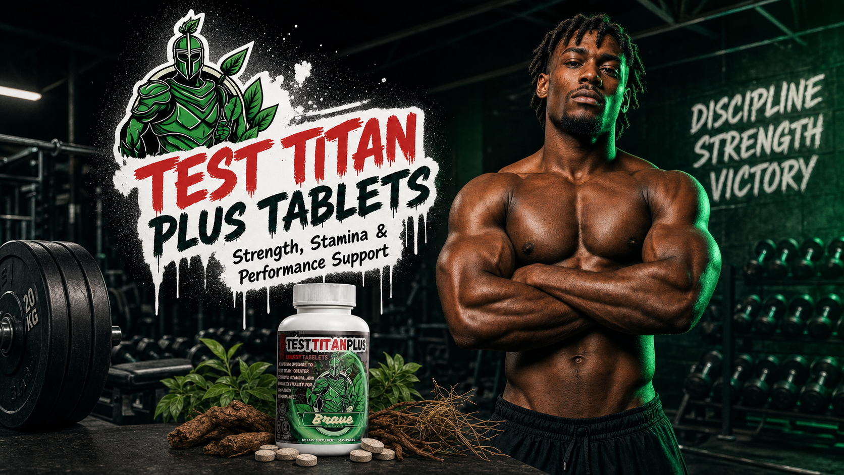 Test Titan Plus Tablets - Strength, Stamina & Performance Support